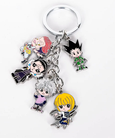 My Hero Academia Anime Metal Keychain With Midoriya Izuku Cosplay Accessories Colorful Pendant for Gift