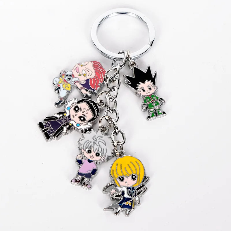 My Hero Academia Anime Metal Keychain With Midoriya Izuku Cosplay Accessories Colorful Pendant for Gift