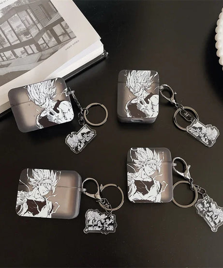 Dragon Ball Goku Suitable for Airpods 4th Generation Protective Cover Second Generation Pro2 Bluetooth Headphone Shell