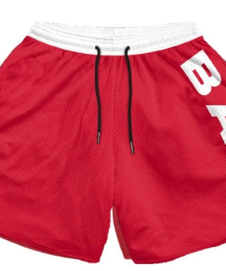 Baki Hanma Anime Shorts – Men's Streetwear Beach Shorts with Elastic Waist