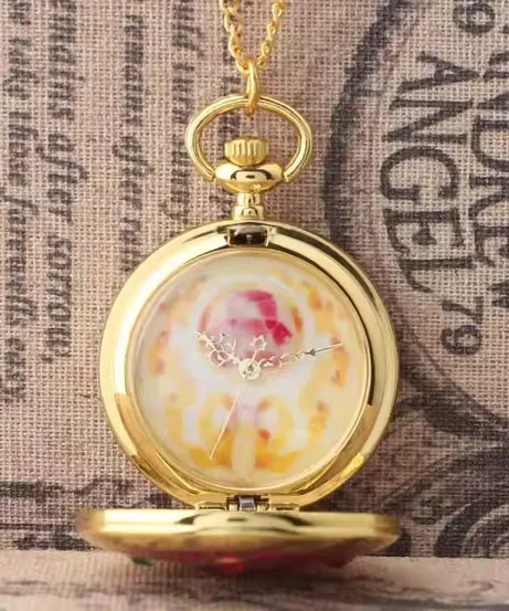 Sailor Moon Moon Prism Pocket Watch Second Generation Lifewith sailor moon Card Captor Sakura accessories holiday gift