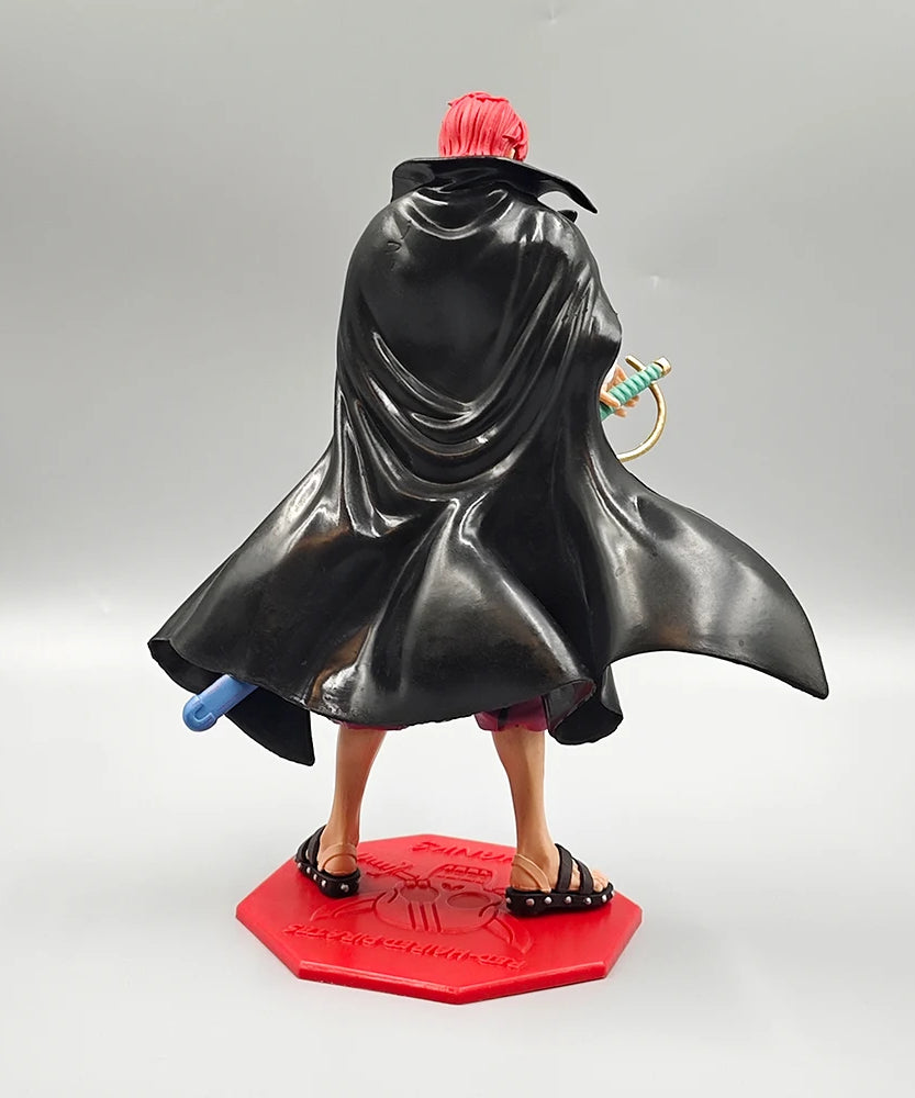 24.5cm/9.65in Anime ONE PIECE Figure Shanks Action Figures Pvc Statue Collection Model Toys Gifts
