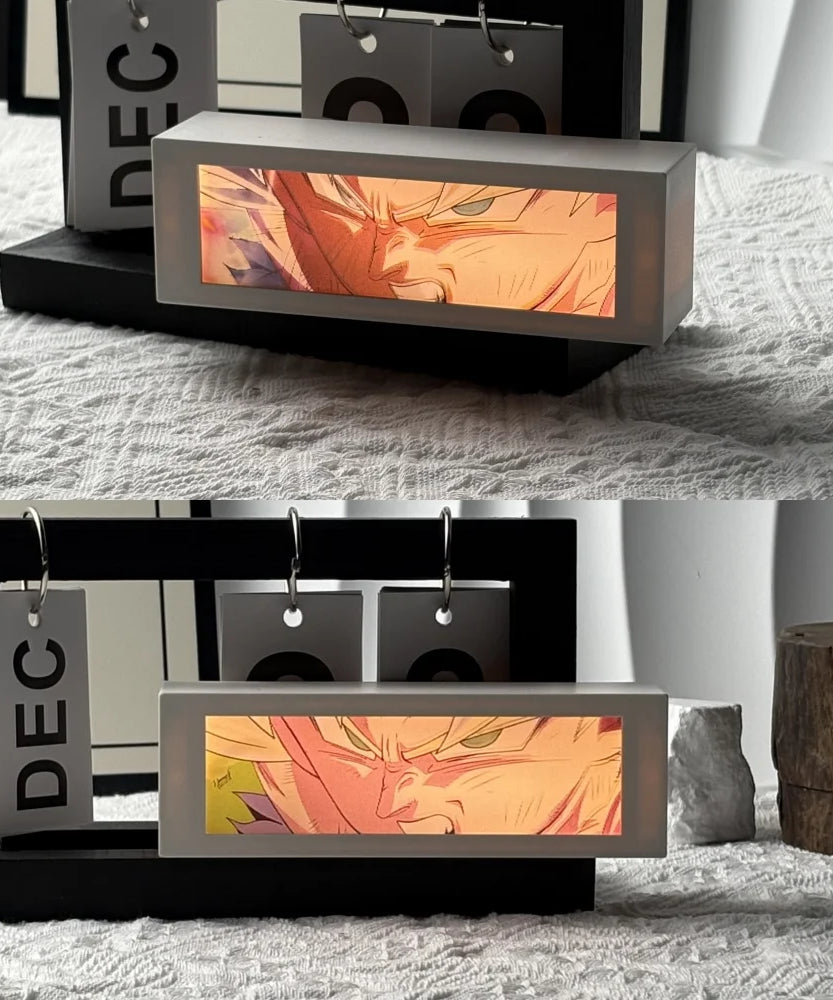 Anime 3D Motion Light Box – Manga Night Lamp for Bedroom & Gifts