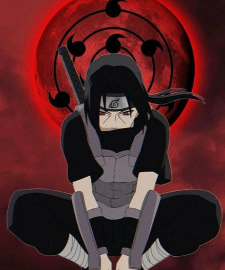 Uchiha Itachi New Diamond Painting Mosaic Naruto Cartoon Art Cross Stitch Embroidery Rhinestones Home Decor Children's Gift