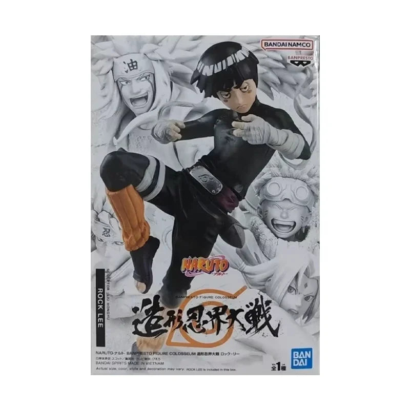 Bandai Banpresto Rock Lee Figure – Naruto Shippuden Original 10cm Collectible Toy