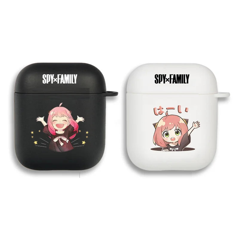 Spy x Family AirPods Case – Yor, Anya & Loid Forger Soft Cover for AirPods 1/2/3/Pro