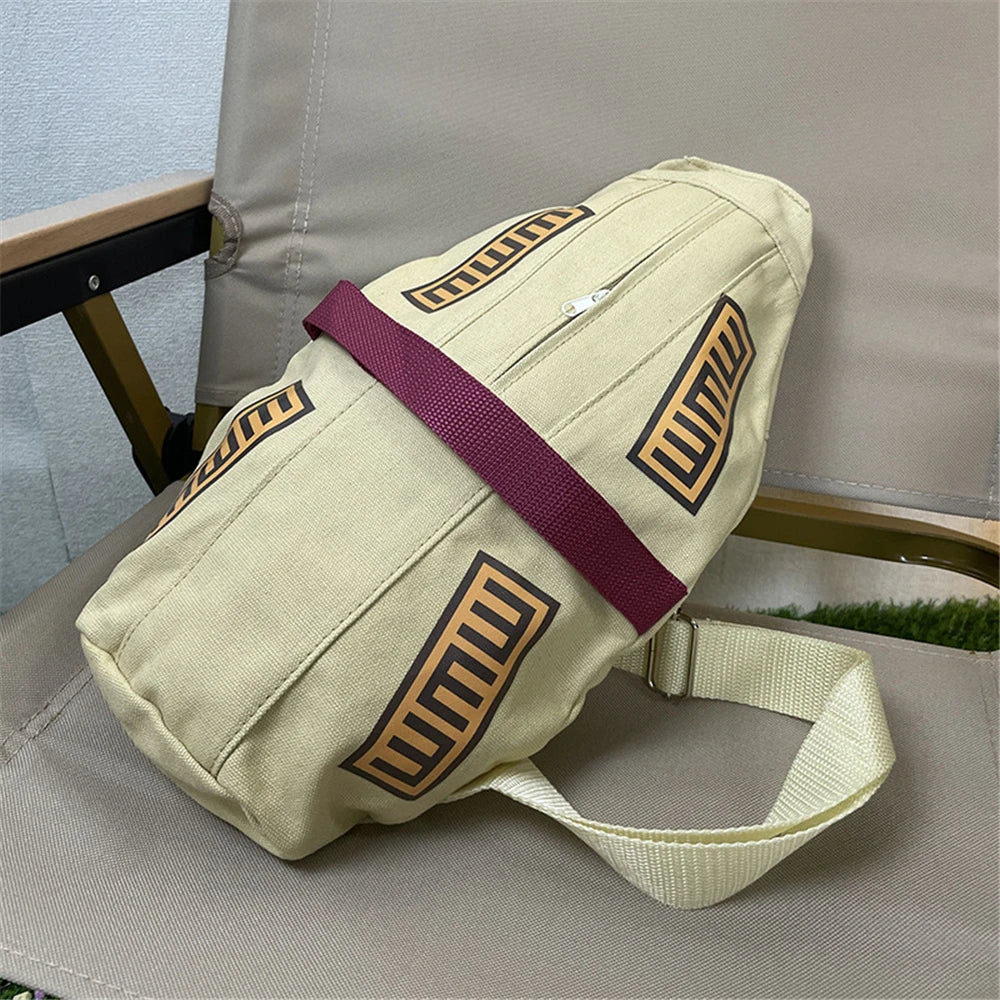 Anime Kazekage Sabaku no Gaara Gourd Cosplay COSTUME Adult Kids Children Unisex Canvas Messenger Bags Casual Bag Halloween Prop