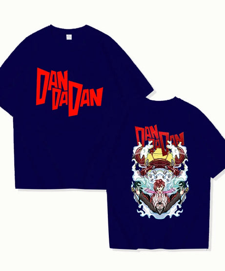 New Hot Anime Dandadan Ayase Momo Printing T-shirts Fashion Women Men Summer Tee Shirt Unisex Casual Short Sleeve Round Neck Top