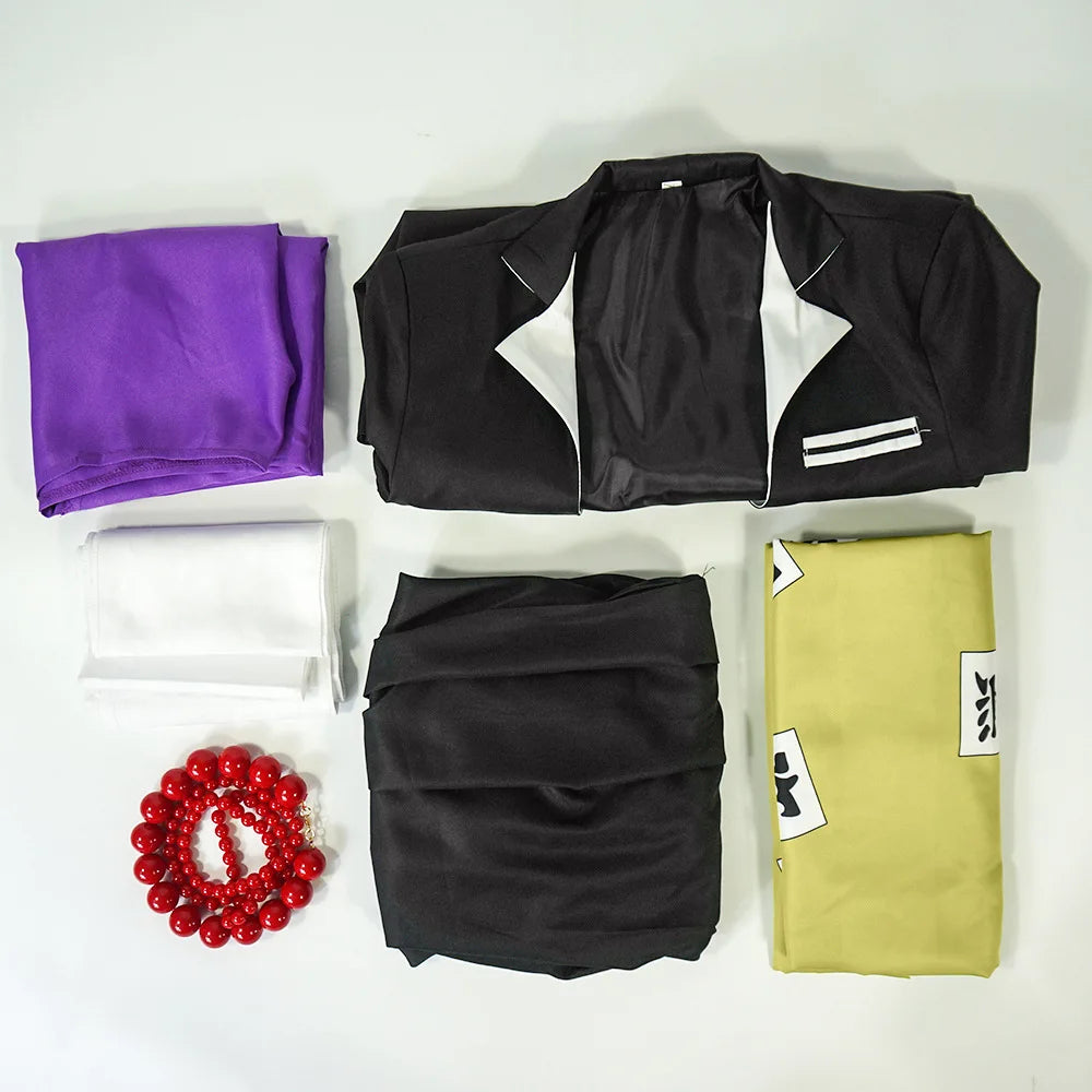 Anime Demon Slayer Gyomei Himejima Cosplay Costume – Uniform & Wig Set 6