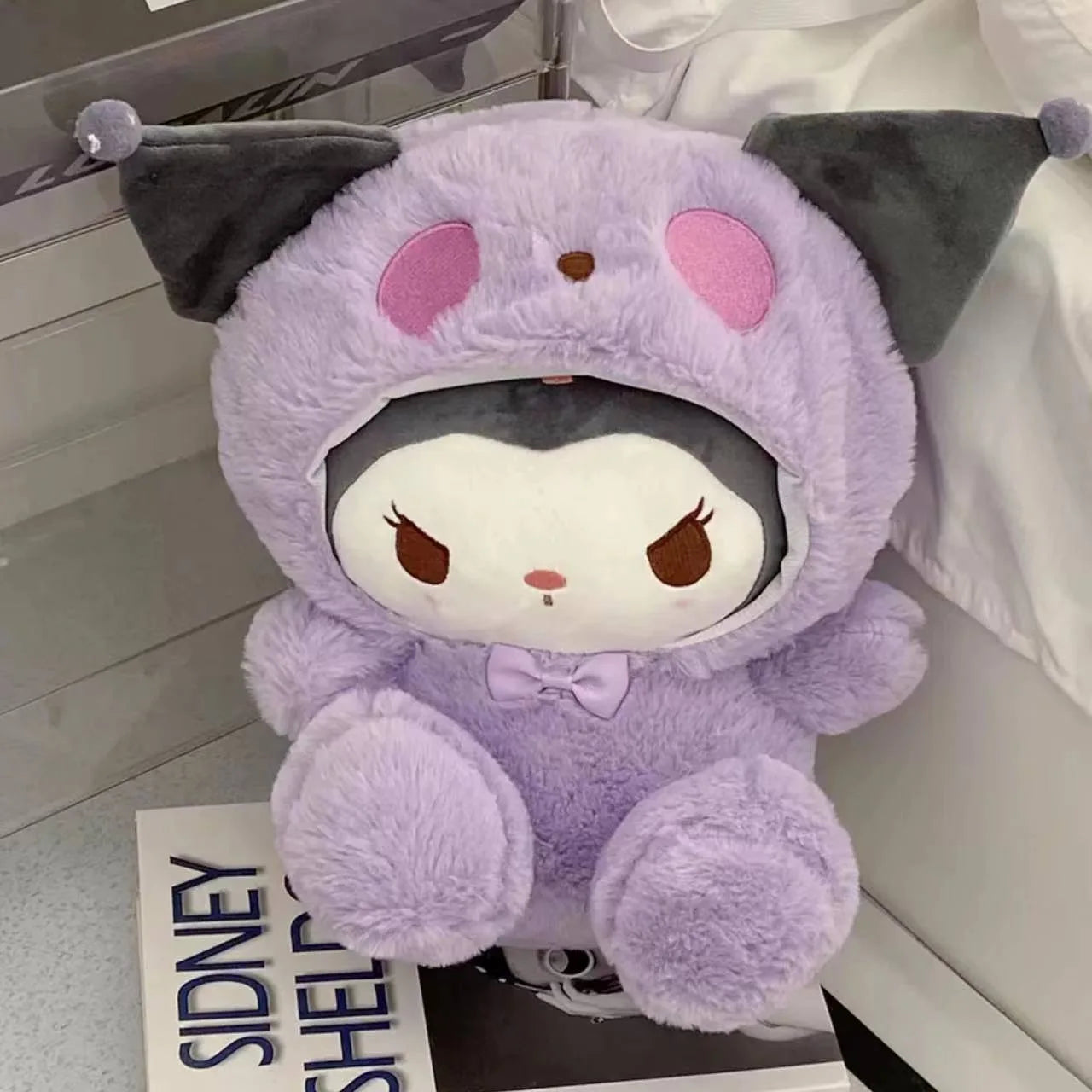 Sanrio 25Cm Anime Kuromid Toys Kawaii Mymelody Cinnamorol Plush Soft Stuffed Animals Doll Plushie Pillow Xmas