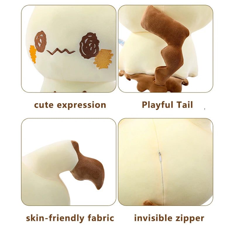 35/95cm Mimikyu Large Pokemon Plush Toys Anime Doll Cartoon Pikachu Pokémon Plushie Kawaii Stuffed Xmas