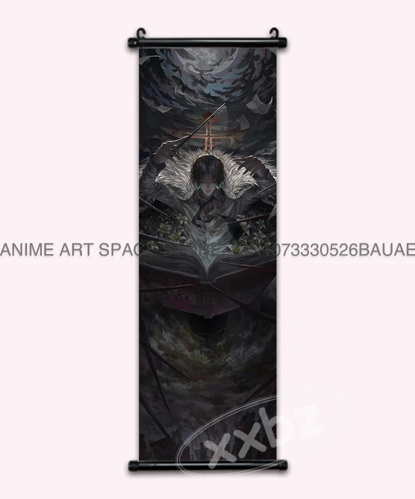Hunter x Hunter Scroll Poster – Classic Anime Wall Art Canvas Decoration