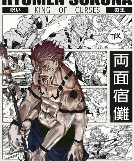 Popular Anime Posters Vagabond Jujutsu Kaisen Artwork Home Decor Minimalist Aesthetic Art Gift for Fan Canvas Painting