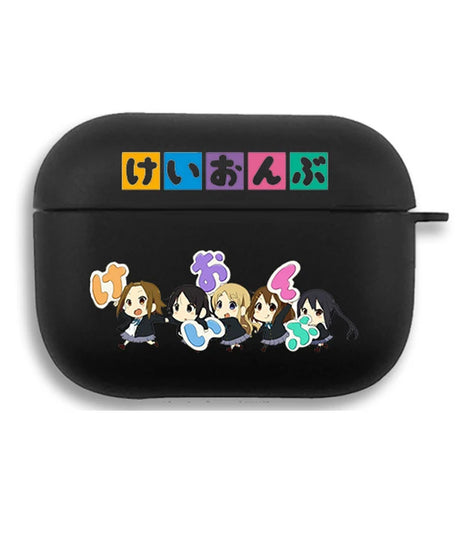 K on! Hirasawa Yui Anime Soft Earphone Case for Apple Airpods 1 2 3 Pro AirPods Pro CaseSoft Silicone Protective Cover