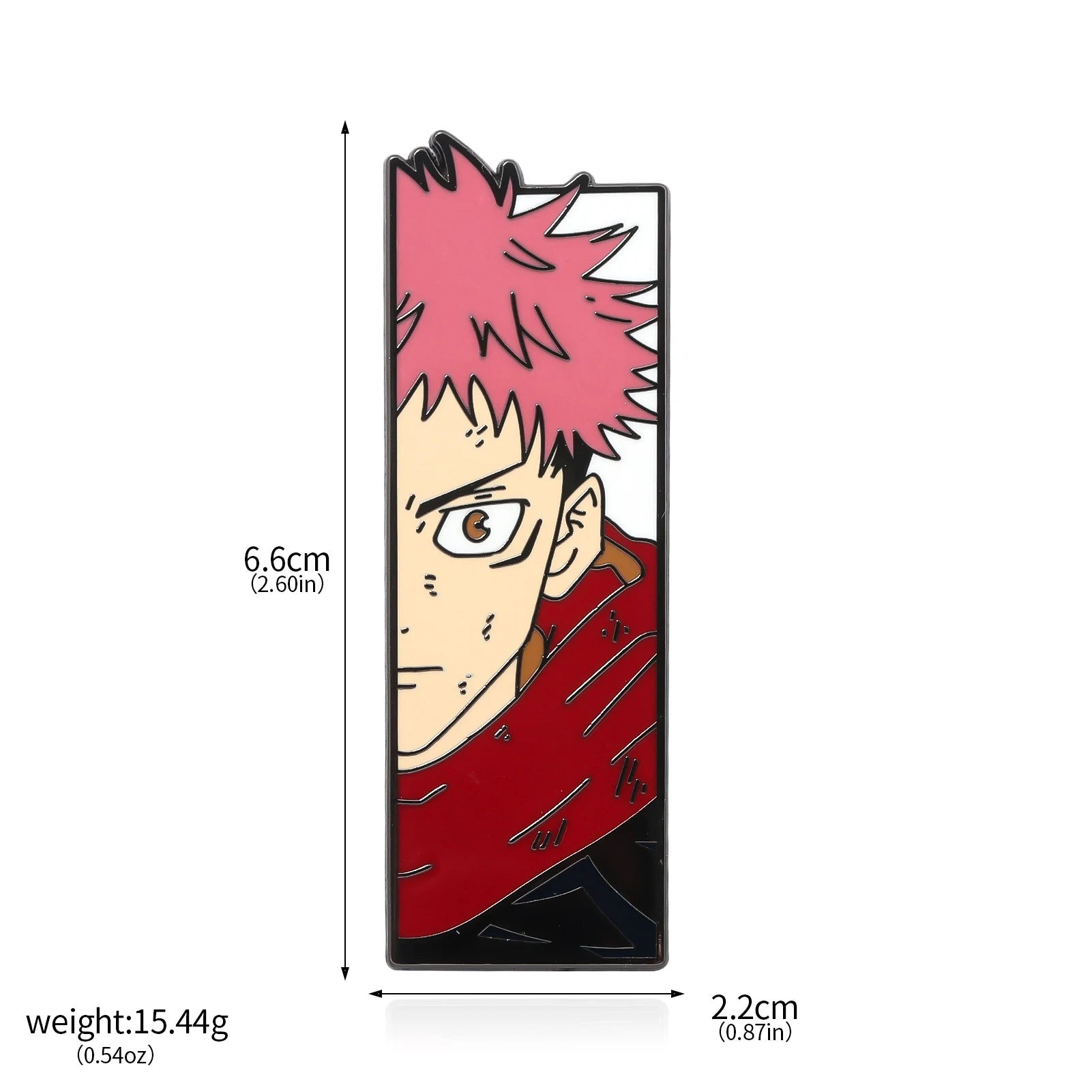Hot-blooded Anime Jujutsu Kaisen Brooch Badge Brooch Vitality Satoru Gojo Brooches for Women Men Jewelry Accessorie Gift