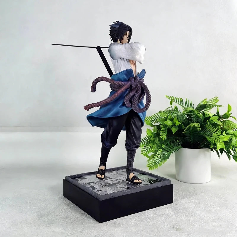 Naruto Sasuke (Curse Mark) Light-Up PVC Figure — 35cm Statue 4
