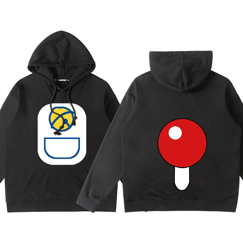 Doraemon Anime Hoodie – Cute Couple & Teen Pullover Jacket