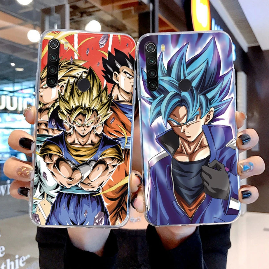 Anime Dragons Balls Son Goku Silicone Case for Xiaomi Redmi Note 8 8T Clear Capa Bag Cover for Redmi Note 8 Pro Transparent