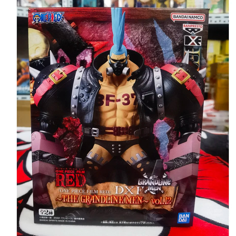One Piece Franky (DXF, Film Red Vol.12) PVC Figure — 15cm 6