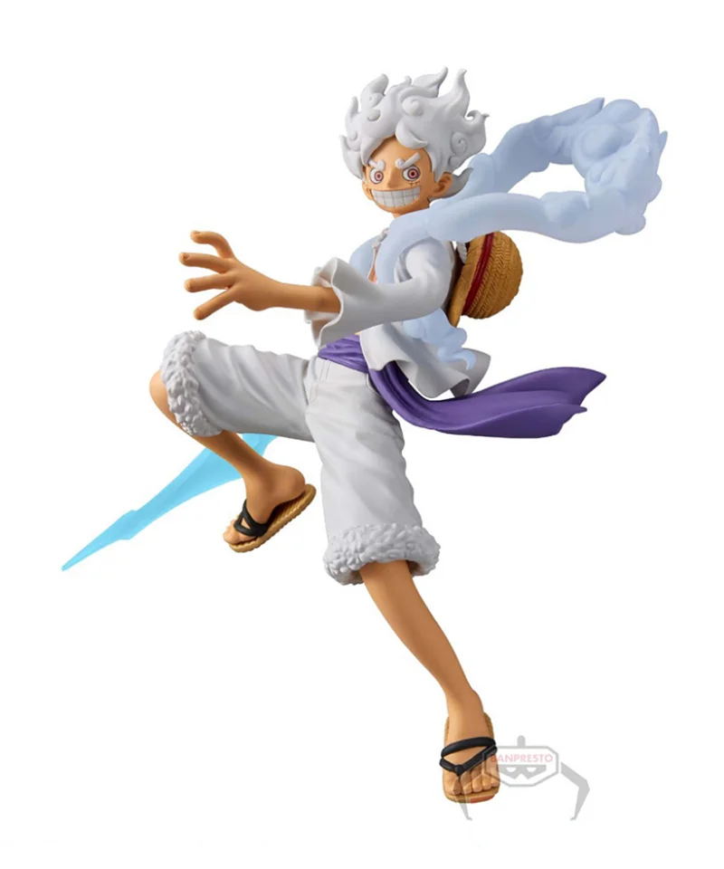 Luffy Gear 5 Figure – Banpresto One Piece Grandline DXF 15cm Collectible