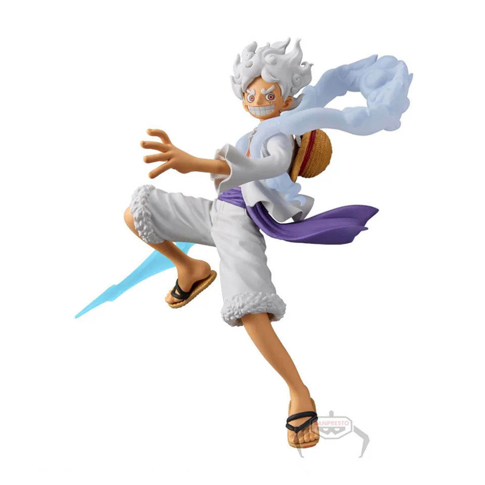 Luffy Gear 5 Figure – Banpresto One Piece Grandline DXF 15cm Collectible