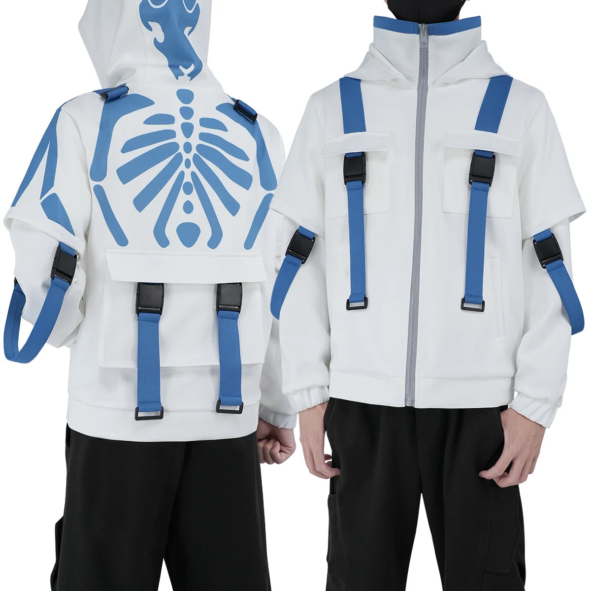 Wind Breaker Anime Cosplay– Keel, Shingo, Takeru, Shyu Cosplay Zip-Up (Unisex Oversized)