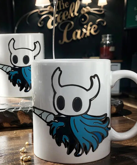 Hollow Knight Hornet Silk Song GK Tears City Window Mug Coffee Ceramic Color-Changing Cup Personalized Holiday Gift
