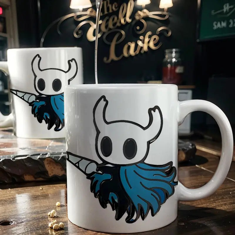 Hollow Knight Hornet Silk Song GK Tears City Window Mug Coffee Ceramic Color-Changing Cup Personalized Holiday Gift