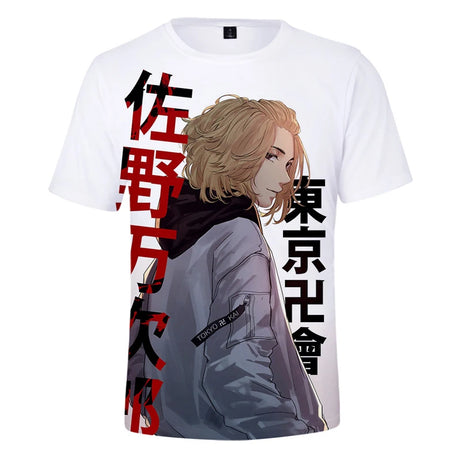 Tokyo Revengers Sano & Ryuguji Cosplay T-shirt