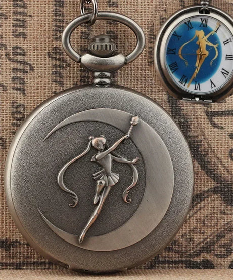 Sailor Moon Moon Prism Pocket Watch Second Generation Lifewith sailor moon Card Captor Sakura accessories holiday gift