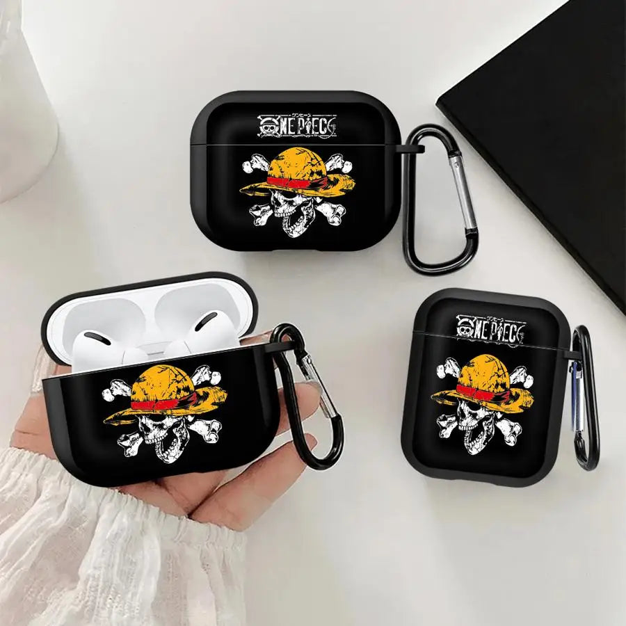 Case For Airpods 2 Pro2 Pro3 3 4 1 Pro Earphone Cases Cover OneS P-ieceS Logo
