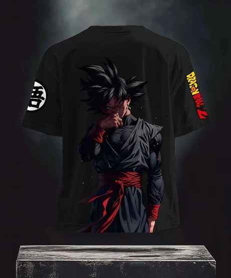 Summer New Dragon Ball Animation T-shirt Men's and Women's Harajuku Loose Casual Children's Parent-child Short-sleeved Top