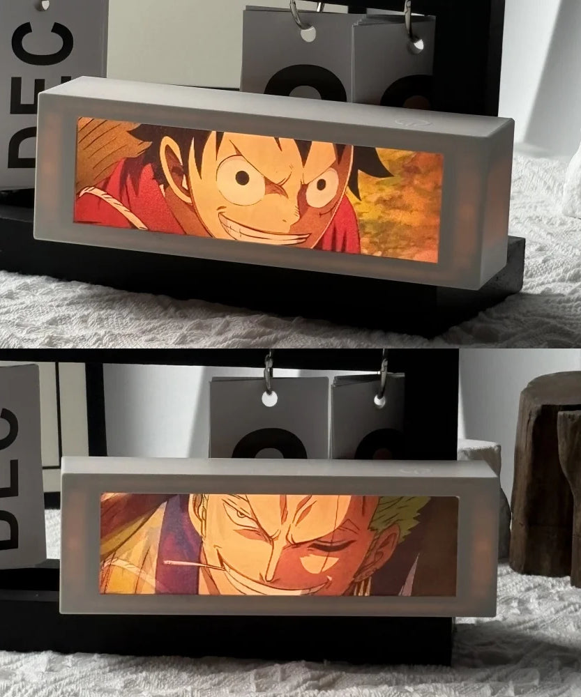 Anime 3D Motion Light Box – Manga Night Lamp for Bedroom & Gifts