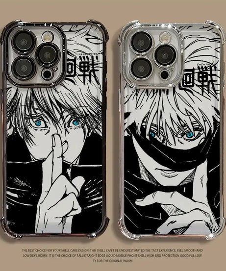 Jujutsu Kaisen Anime Phone Case – Soft Shell MagSafe iPhone 11–16 Pro Max