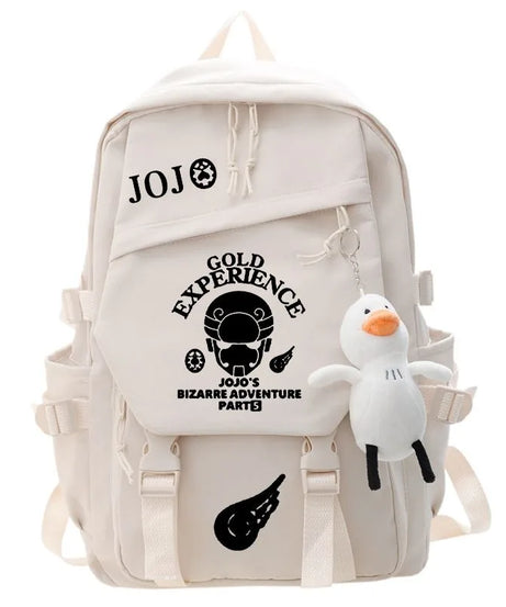 JoJo's Bizarre Adventure Anime Backpack Student School Bag Bookbag Laptop Travel Rucksack Outdoor Boy Girl Gifts