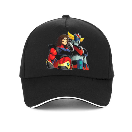 Goldorak V3 Baseball Cap - Actarus Anime Snapback Hat