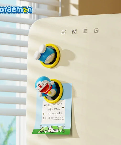 Doraemon 3D Fridge Magnets – Cute Anime Magnetic Stickers for Kids & Home Decor