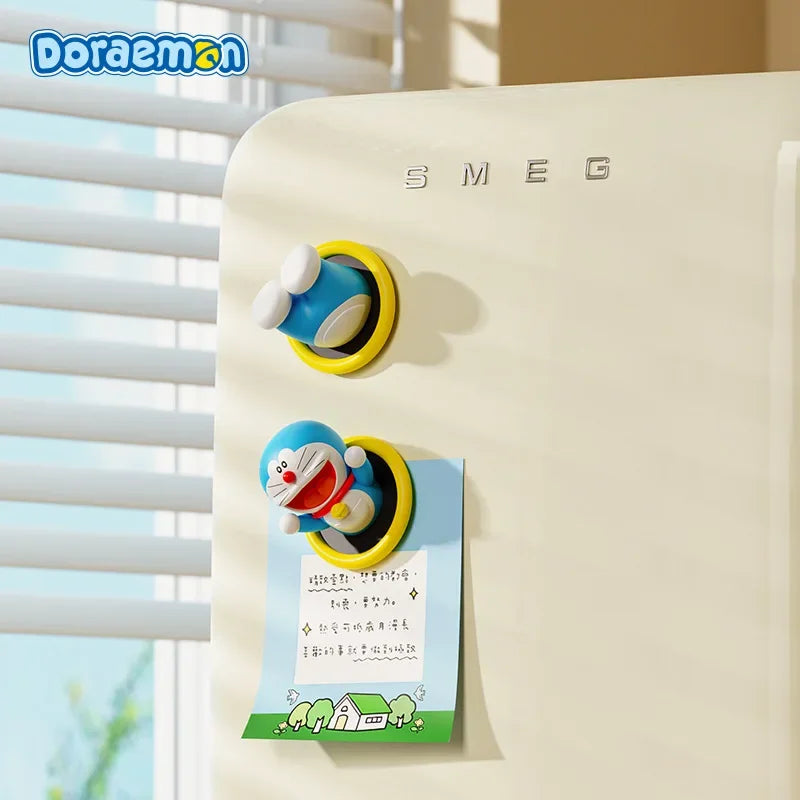 Doraemon 3D Fridge Magnets – Cute Anime Magnetic Stickers for Kids & Home Decor