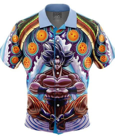 One Piece Luffy Anime Button Up Hawaiian Shirt Fashion Trend Breathable Loose Versatile Casual Sports Summer Men Cosplay Clothes