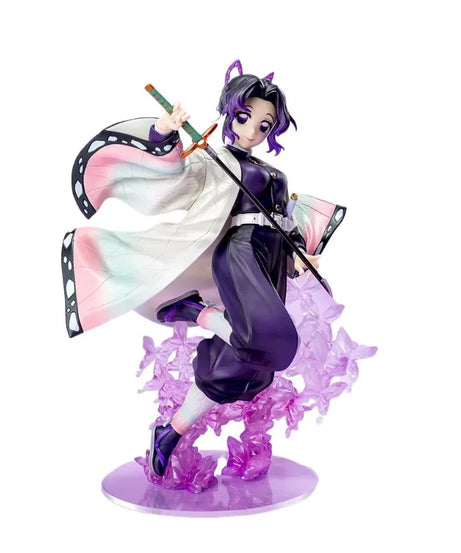 Demon Slayer: Kimetsu No Yaiba Kochou Shinobu Anime Character Model Collection Desktop Decoration Toys