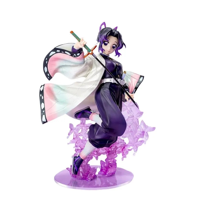 Demon Slayer: Kimetsu No Yaiba Kochou Shinobu Anime Character Model Collection Desktop Decoration Toys