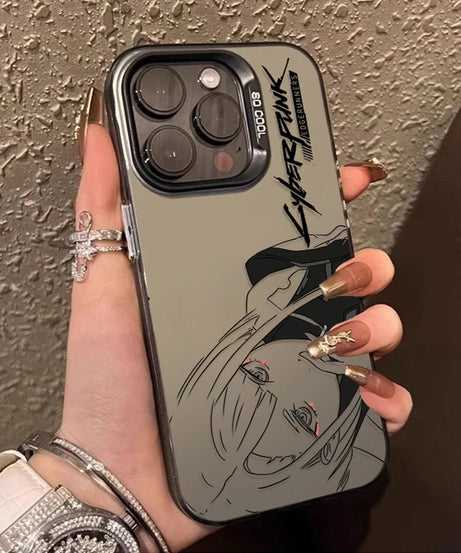 Cool Edgerunners C-Cyberpunks Case for Samsung Galaxy A34 A55 A35 A25 A15 A05 A05S 5G A24 A14 A54 A53 A33 A13 A23 A32 A52 A52S