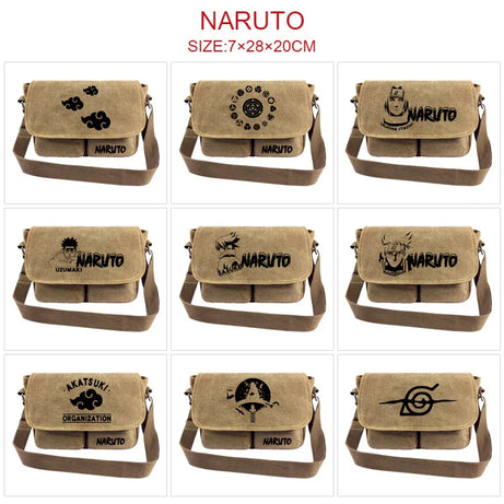 Naruto Canvas Crossbody Bag