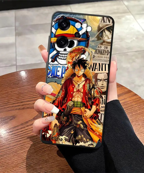 Anime Luffy Zoro Phone Cover Case for Oppo A76 A96 A84 A78 A98 F9 F11 F29 A83 A93 A74 Reno 4F 5 6 7 8 10 11 14