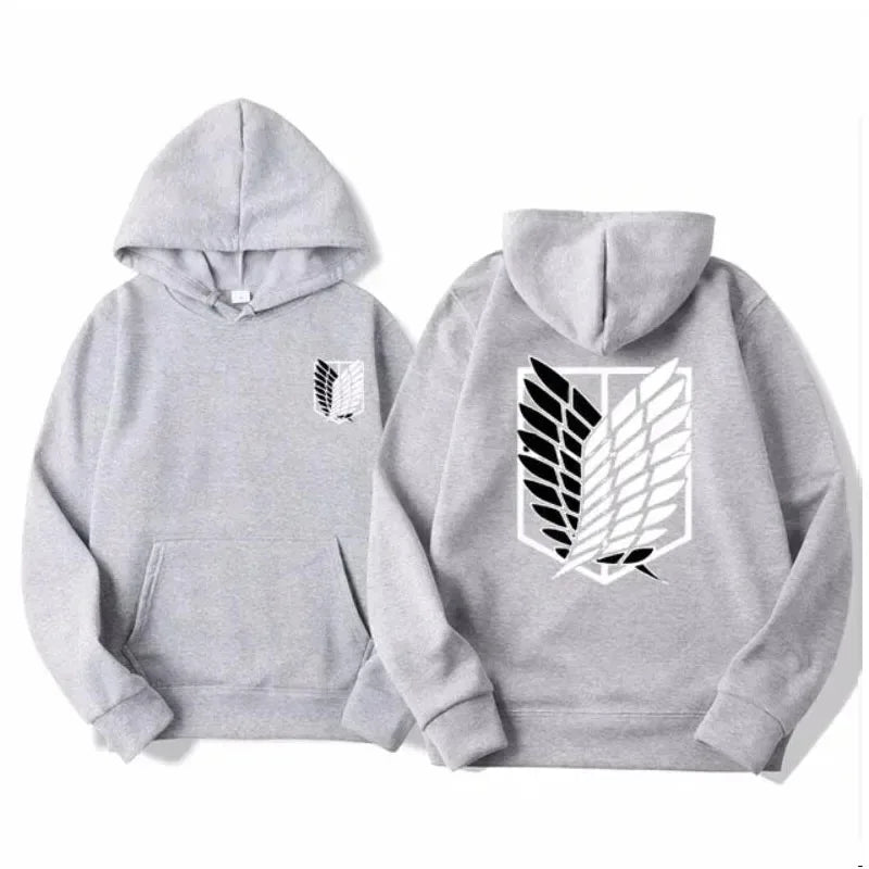 Attack on Titan Anime Hoodie – Premium Scout Regiment Streetwear Pullover for Men & Women 5