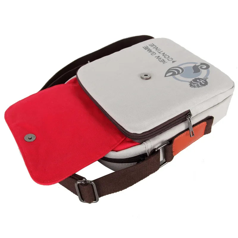 Naruto, Luffy, Shingeki no Kyojin & Pokémon Anime Crossbody Bag – Square Travel Messenger Gift Bag