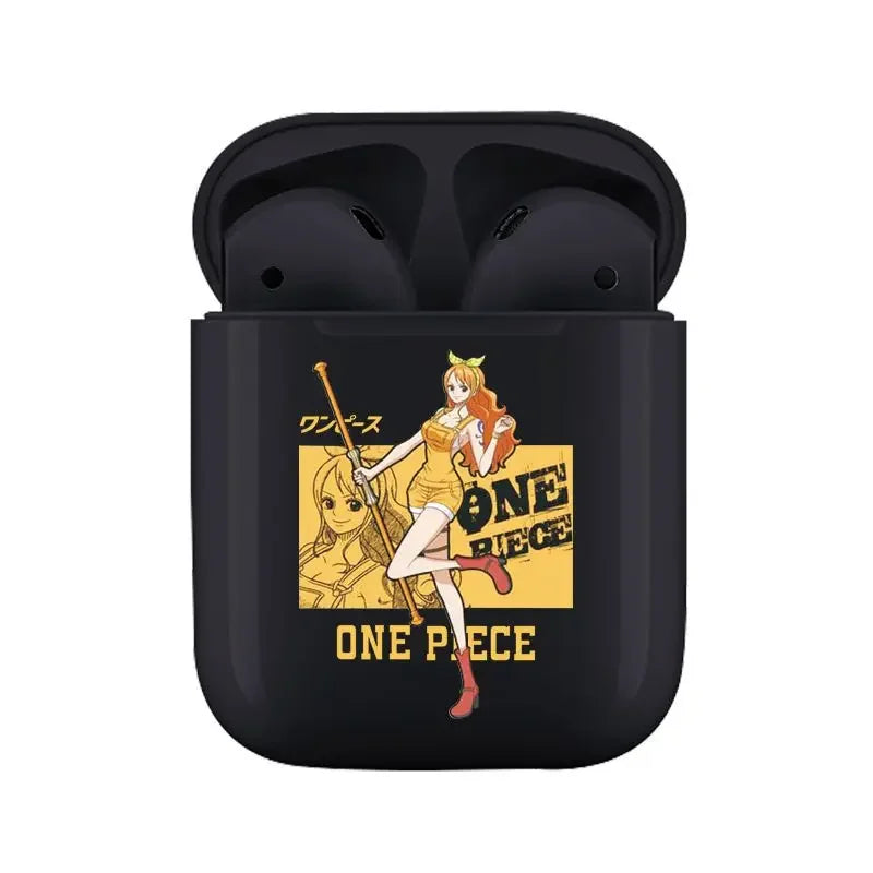 ONE PIECE Luffy Wireless Headset Anime Bluetooth 5.0 Sports Headphones Touch Control Long Standby Headset Birthday Gift