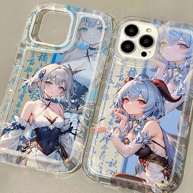 Genshin Impact Kamisato Ayaka Case for Samsung Galaxy A15 A55 A05 A05S A14 A24 A13 A23 A73 A12 A22 A32 A52 A52S A72 A31 A51 A71