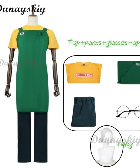 Sakamoto Taro Cosplay Costume Set – Sakamoto Days Anime Wig & Uniform for Halloween/Party