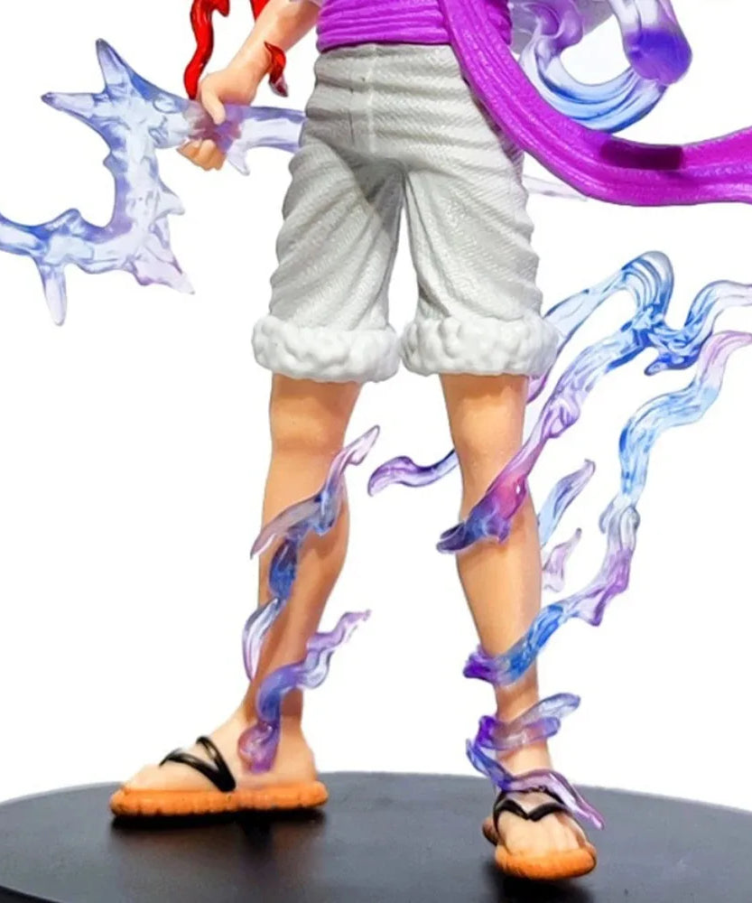 20cm/7.87in Anime One Piece Figure GEAR 5 Nika Sun God Luffy Action Figures Pvc Statue Collection Model Toys Gifts